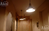 Установка светильников в коридор