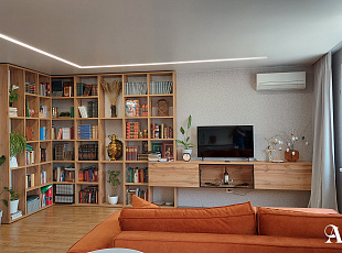 Световые линии в натяжном потолке